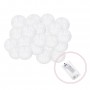 Гірлянда на батарейках Springos Cotton Balls 4 м 20 LED CL0036 Warm White