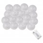 Гірлянда на батарейках Springos Cotton Balls 6 м 30 LED CL0056 Warm White