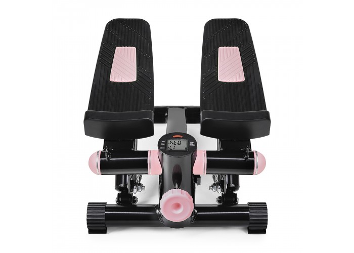 Степпер (міні-степпер) з еспандерами 4FIZJO 4FJ0211 Black/Pink