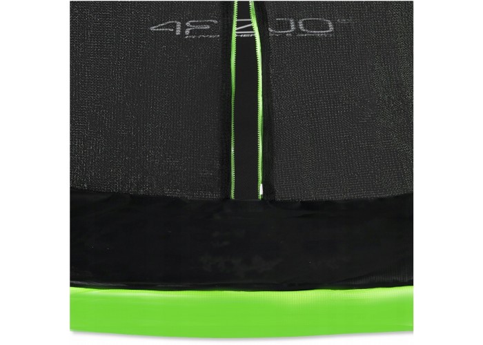 Батут із внутрішньою сіткою 4FIZJO Premium 8FT 252 см 4FJ0364 Black/Green