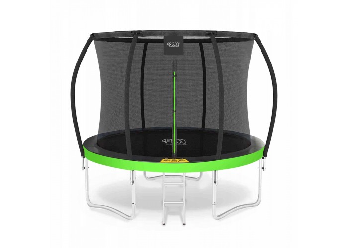 Батут із внутрішньою сіткою 4FIZJO Premium 10FT 312 см 4FJ0365 Black/Green