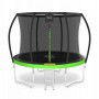 Батут із внутрішньою сіткою 4FIZJO Premium 10FT 312 см 4FJ0365 Black/Green