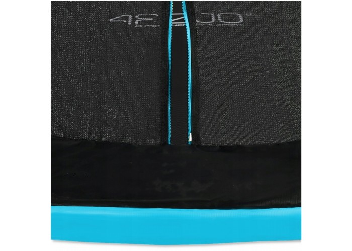 Батут із внутрішньою сіткою 4FIZJO Pro 8FT 252 см 4FJ0309 Black/Blue