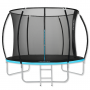 Батут із внутрішньою сіткою 4FIZJO Pro 8FT 252 см 4FJ0309 Black/Blue