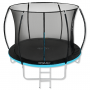 Батут із внутрішньою сіткою 4FIZJO Pro 8FT 252 см 4FJ0309 Black/Blue