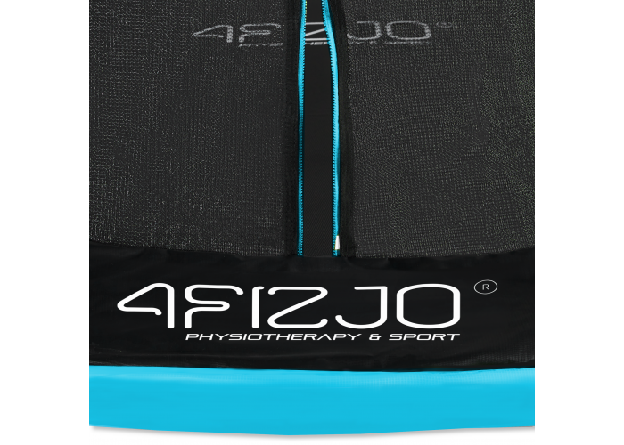 Батут із внутрішньою сіткою 4FIZJO Pro 8FT 252 см 4FJ0309 Black/Blue