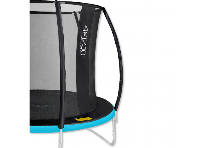 Батут із внутрішньою сіткою 4FIZJO Pro 8FT 252 см 4FJ0309 Black/Blue