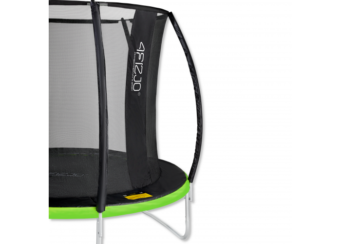 Батут із внутрішньою сіткою 4FIZJO Pro 10FT 312 см 4FJ0311 Black/Green