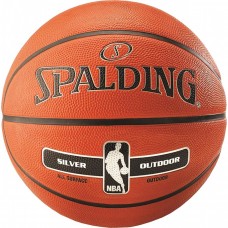 М'яч баскетбольний Spalding NBA Silver Outdoor Size 7