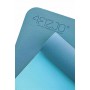 Килимок (мат) спортивний 4FIZJO TPE 180 x 60 x 0.6 см для йоги та фітнесу 4FJ0373 Blue/Sky Blue
