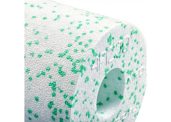 Масажний ролик (валик, роллер) гладкий 4FIZJO EPP MED+ 33 x 14 см 4FJ0053 White/Green