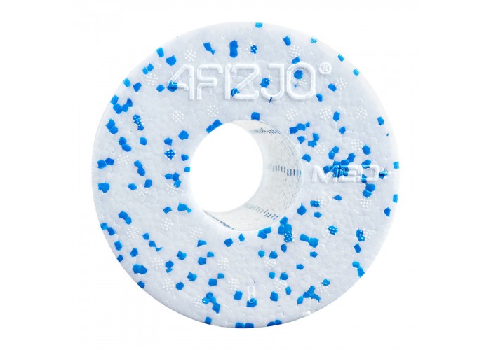 Масажний ролик (валик, роллер) гладкий 4FIZJO EPP MED+ 33 x 14 см 4FJ0054 White/Blue