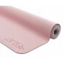 Килимок (мат) спортивний 4FIZJO TPE 180 x 60 x 0.6 см для йоги та фітнесу 4FJ0375 Pink/Grey