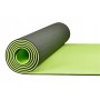 Коврик (мат) для йоги та фітнесу 4FIZJO TPE 6 мм 4FJ0032 Black/Green