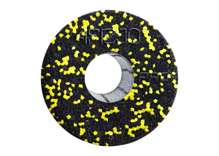 Масажний ролик 4FIZJO EPP PRO+ 33 x 14 см (валик, роллер) гладкий 4FJ0055 Black/Yellow