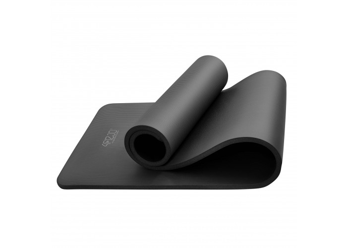 Килимок (мат) спортивний 4FIZJO NBR 180 x 60 x 1 см для йоги та фітнесу 4FJ0015 Black