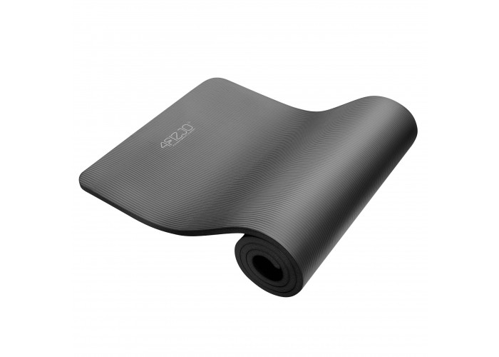 Килимок (мат) спортивний 4FIZJO NBR 180 x 60 x 1 см для йоги та фітнесу 4FJ0015 Black