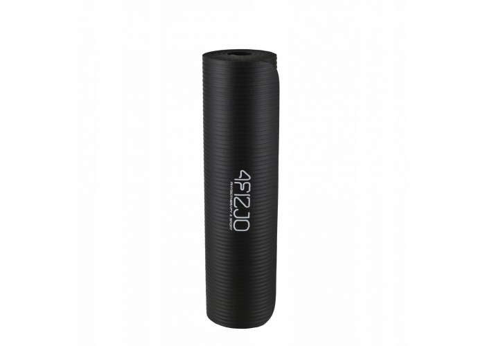 Килимок (мат) спортивний 4FIZJO NBR 180 x 60 x 1.5 см для йоги та фітнесу 4FJ0150 Black