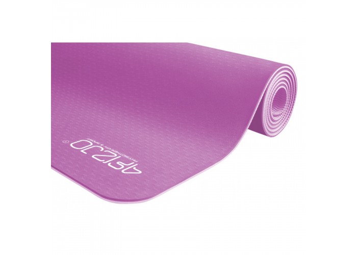 Коврик (мат) для йоги та фітнесу 4FIZJO TPE 6 мм 4FJ0143 Pink/Purple