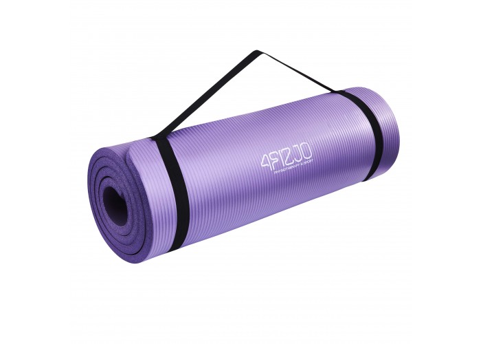 Килимок (мат) спортивний 4FIZJO NBR 180 x 60 x 1 см для йоги та фітнесу 4FJ0016 Violet