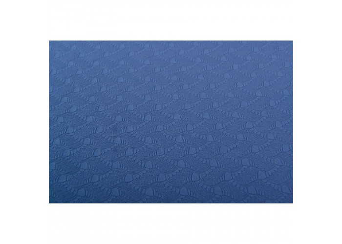 Килимок спортивний Majestic Sport TPE 6 мм для йоги та фітнесу GVT5010/B Blue/Sky Blue