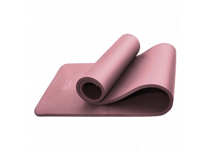 Килимок (мат) спортивний 4FIZJO NBR 180 x 60 x 1.5 см для йоги та фітнесу 4FJ0370 Pink