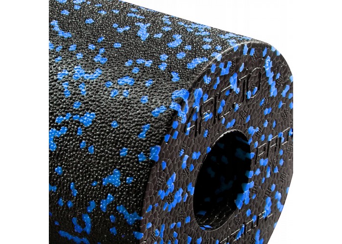 Масажний ролик 4FIZJO EPP PRO+ 45 x 14.5 см (валик, роллер) гладкий 4FJ1141 Black/Blue