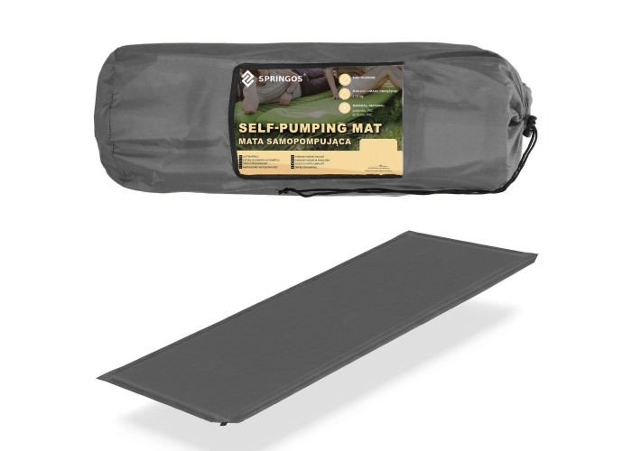 Килимок самонадувний Springos 180 x 50 x 2.55 см PM032