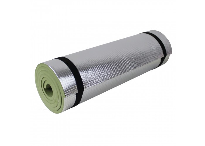 Коврик туристичний (каремат) SportVida Alu EVA 1 см SV-EZ0005 Dark Green