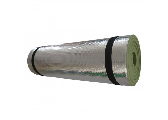 Коврик туристичний (каремат) SportVida Alu EVA 1 см SV-EZ0005 Dark Green