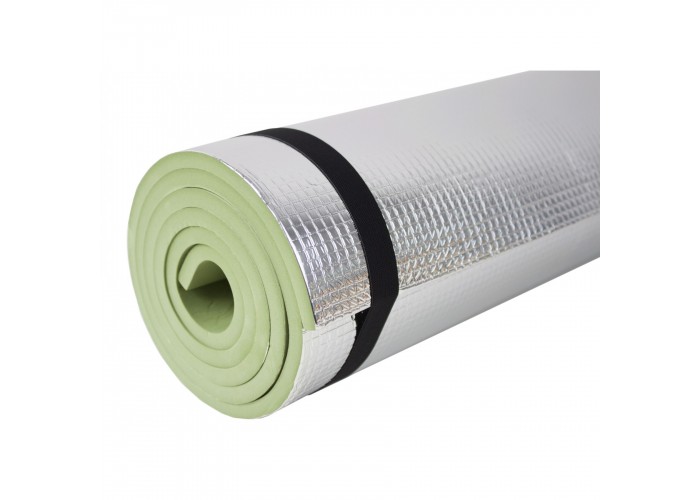 Коврик туристичний (каремат) SportVida Alu EVA 1 см SV-EZ0005 Dark Green