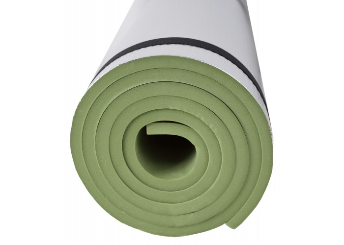 Коврик туристичний (каремат) SportVida Alu EVA 1 см SV-EZ0005 Dark Green