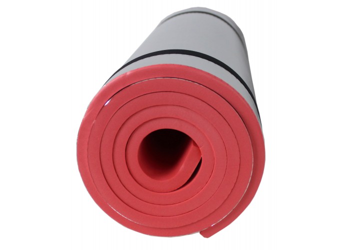 Коврик туристичний (каремат) SportVida Alu EVA 1 см SV-EZ0004 Red