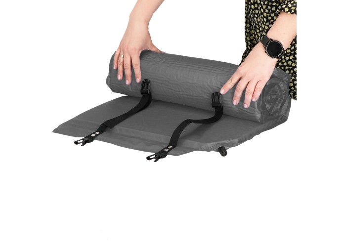 Килимок самонадувний Springos 186 x 53 x 2.5 см з подушкою PM035