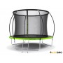 Батут із внутрішньою захисною сіткою 252 см LEOBRO Pro 8FT GREEN