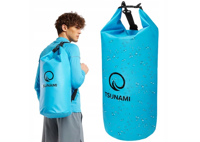 Гермомішок TSUNAMI Dry Pack 30 л водозахисний TS003