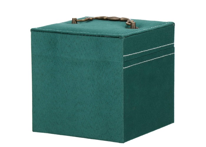 Скринька для прикрас (футляр для біжутерії) Springos 12 x 12 x 12 см HA1048