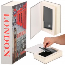 Книга-сейф (кешбокс) Springos 22 x 15.5 x 4.5 см для зберігання грошей та цінностей HA5049