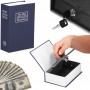 Книга-сейф (кешбокс) Springos 26.5 x 20 x 6.5 см для зберігання грошей та цінностей HA5048