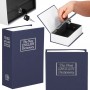 Книга-сейф (кешбокс) Springos 26.5 x 20 x 6.5 см для зберігання грошей та цінностей HA5048
