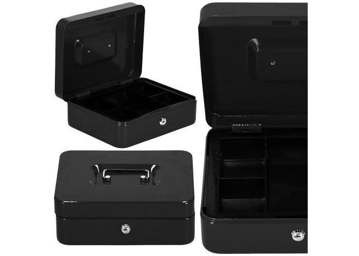 Кешбокс Springos 25 x 20 x 9 см для зберігання грошей та цінностей HA5041