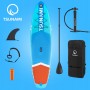 Надувна SUP дошка TSUNAMI 320 см з веслом Lagoon T02