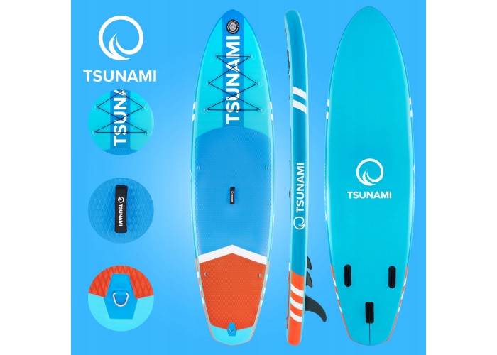 Надувна SUP дошка TSUNAMI 320 см з веслом Lagoon T02
