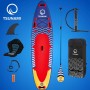 Надувна SUP дошка TSUNAMI 350 см з веслом Wave T04