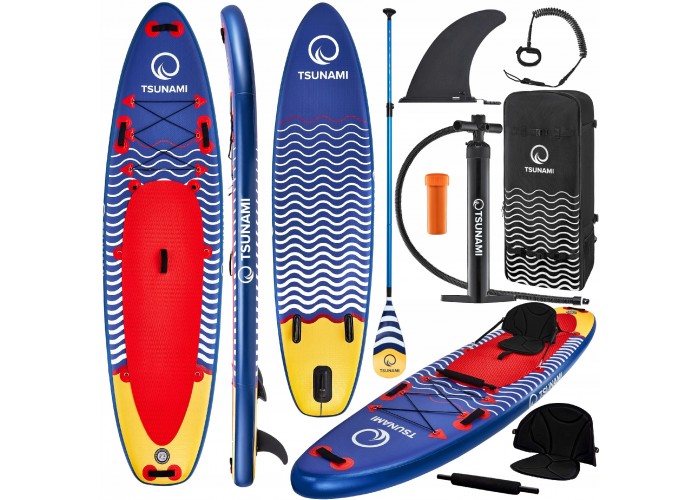 Надувна SUP дошка TSUNAMI 350 см з веслом Wave T04