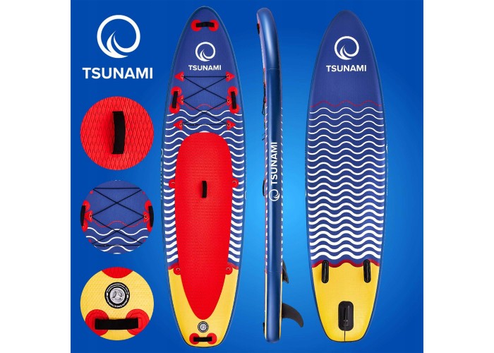 Надувна SUP дошка TSUNAMI 350 см з веслом Wave T04