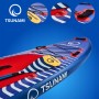 Надувна SUP дошка TSUNAMI 350 см з веслом Wave T04