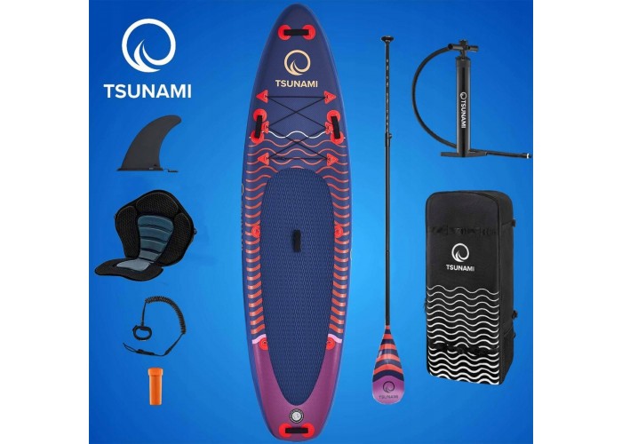 Надувна SUP дошка TSUNAMI 350 см з веслом Wave T05