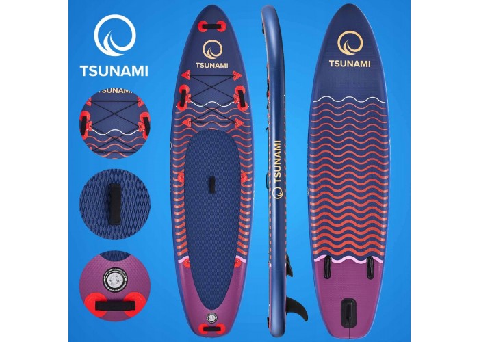 Надувна SUP дошка TSUNAMI 350 см з веслом Wave T05