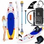 Надувна SUP дошка TSUNAMI 350 см з веслом Wave T09